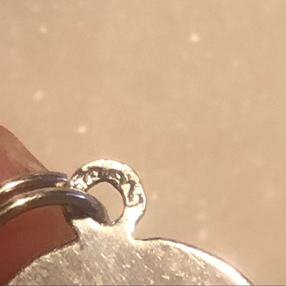 VTG Sterling Silver Santa Christmas Xmas Miniature Charm Bracelet Charm 22mm - Picture 3 of 5